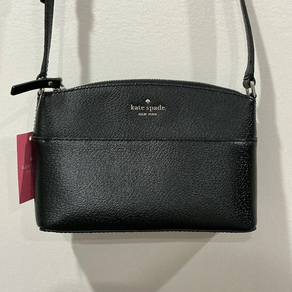 Kate Spade New York Grove Street Millie Leather Handbag - Black New With Tags